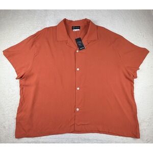 NWT- Original Use Boxy Fit Burnt Orange‎ "Dust Bowl Rodeo" Shirt Size XXL TARGET
